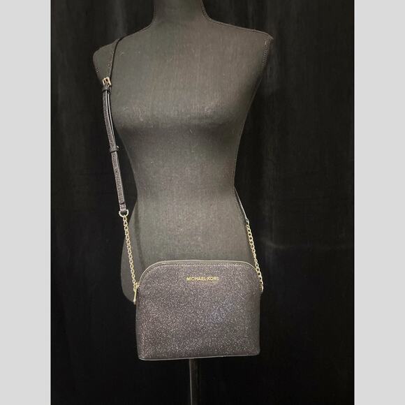 Michael Kors Sparkley Gold Crossbody - Picture 1 of 6